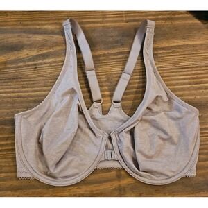 DELIMIRA Front Closure Bra W601A Non Padded  Underwire Racerback  36DD Int11